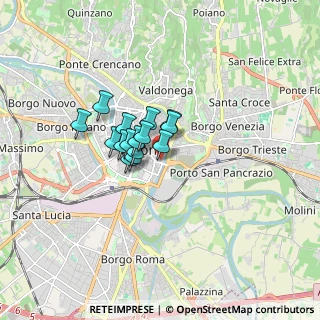 Mappa Vicolo Oratorio, 37121 Verona VR, Italia (0.976)
