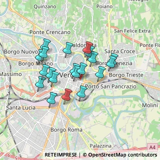 Mappa Via Lastre, 37121 Verona VR, Italia (1.477)