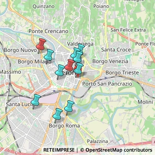 Mappa Via Lastre, 37121 Verona VR, Italia (1.52364)