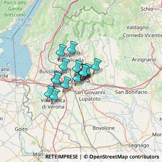 Mappa Vicolo Oratorio, 37121 Verona VR, Italia (7.52133)