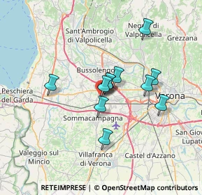 Mappa Via Sardegna, 37060 Sona VR, Italia (5.22273)