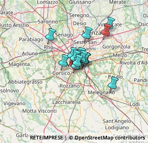 Mappa Via Privata Liutprando, 20141 Milano MI, Italia (7.66467)