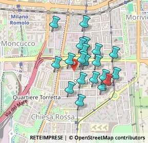 Mappa Via Privata Liutprando, 20141 Milano MI, Italia (0.3385)