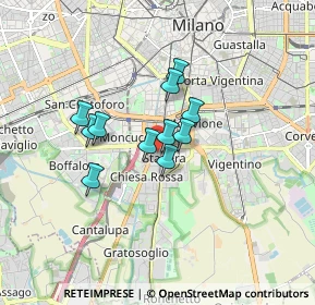 Mappa Via Privata Liutprando, 20141 Milano MI, Italia (1.15909)