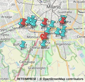 Mappa Via Privata Liutprando, 20141 Milano MI, Italia (1.58579)