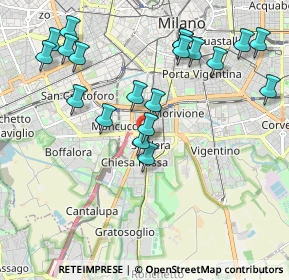 Mappa Via Privata Liutprando, 20141 Milano MI, Italia (2.173)