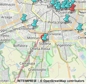 Mappa Via Privata Liutprando, 20141 Milano MI, Italia (2.98563)