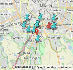 Mappa Via Privata Liutprando, 20141 Milano MI, Italia (1.25308)