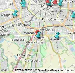 Mappa Via Privata Liutprando, 20141 Milano MI, Italia (3.05455)