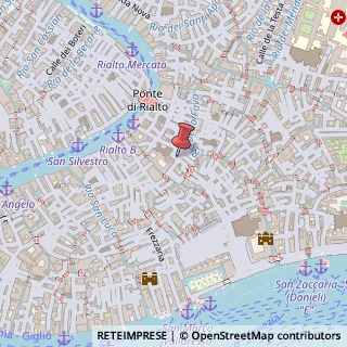 Mappa Merceria del Capitello, 4951, 30124 Venezia, Venezia (Veneto)