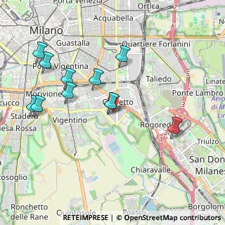 Mappa Via dei Panigarola, 20139 Milano MI, Italia (2.0181818181818)