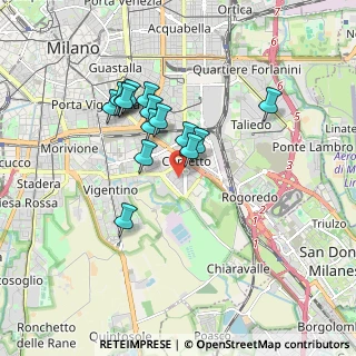 Mappa Via dei Cinquecento, 20139 Milano MI, Italia (1.48667)