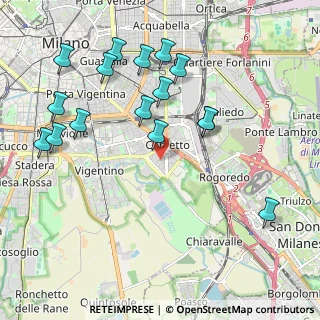 Mappa Via dei Cinquecento, 20139 Milano MI, Italia (2.23813)