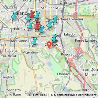 Mappa Via dei Cinquecento, 20139 Milano MI, Italia (1.87667)
