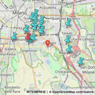Mappa Via dei Cinquecento, 20139 Milano MI, Italia (2.15263)