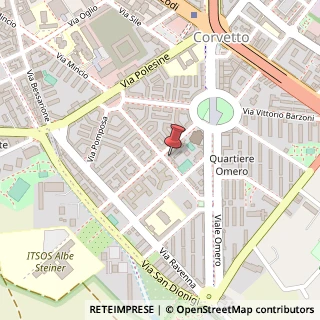 Mappa Via dei Cinquecento, 5, 20139 Milano, Milano (Lombardia)