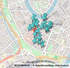 Mappa Via Calcirelli, 37122 Verona VR, Italia (0.272)