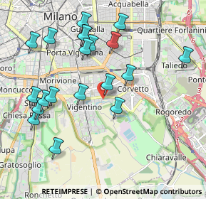 Mappa Via Privata Passo Pordoi, 20139 Milano MI, Italia (2.1235)