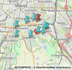 Mappa Via Privata Passo Pordoi, 20139 Milano MI, Italia (1.30091)