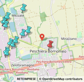 Mappa Strada Vicinale Biassano, 20068 Peschiera Borromeo MI, Italia (1.48462)