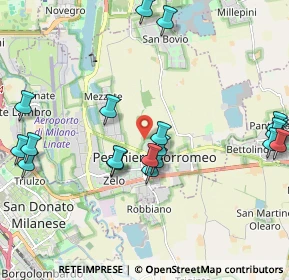 Mappa Strada Vicinale Biassano, 20068 Peschiera Borromeo MI, Italia (2.409)