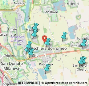 Mappa Strada Vicinale Biassano, 20068 Peschiera Borromeo MI, Italia (2.11545)