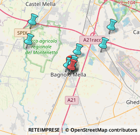 Mappa Via Achille Grandi, 25021 Bagnolo Mella BS, Italia (2.37455)
