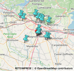 Mappa Via Achille Grandi, 25021 Bagnolo Mella BS, Italia (9.73571)
