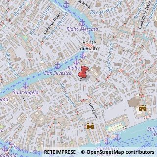 Mappa Campo San Luca, 4267/D, 30124 Venezia, Venezia (Veneto)