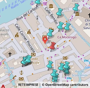 Mappa Calle de S. Luca, 30124 Venezia VE, Italia (0.0815)