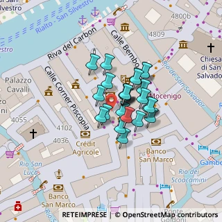 Mappa Calle de S. Luca, 30124 Venezia VE, Italia (0)