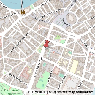 Mappa Corso Porta Nuova, 39, 37122 Verona, Verona (Veneto)