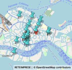 Mappa 30140, 30124 Venezia VE, Italia (0.74789)