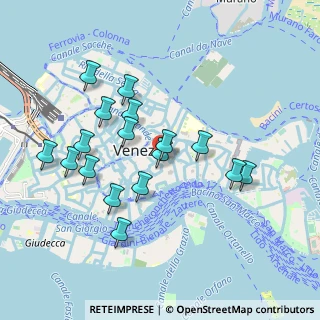 Mappa Calle Regina, 30124 Venezia VE, Italia (0.89353)
