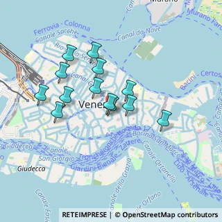 Mappa Merceria S. Zulian, 30124 Venezia VE, Italia (0.75538)