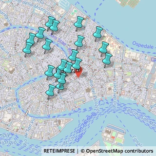 Mappa Portico delle acque, 30124 Venezia VE, Italia (0.4625)