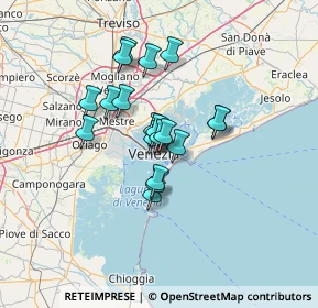 Mappa 30122 Venezia VE, Italia (9.57895)