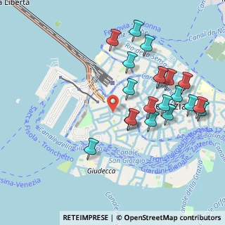 Mappa Fondamenta del Rio Novo, 30123 Venezia VE, Italia (1.0245)