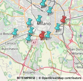 Mappa Via Volvinio, 20141 Milano MI, Italia (3.5425)