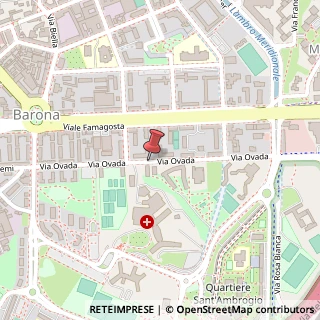 Mappa Via Ovada, 34, 20147 Milano, Milano (Lombardia)
