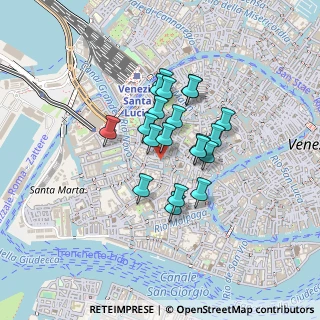 Mappa Calle Falier, 30135 Venezia VE, Italia (0.303)