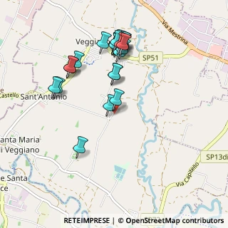 Mappa Via S. Zeno, 35030 Veggiano PD, Italia (0.97692)