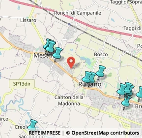 Mappa Via Udine, 35035 Mestrino PD, Italia (2.66125)