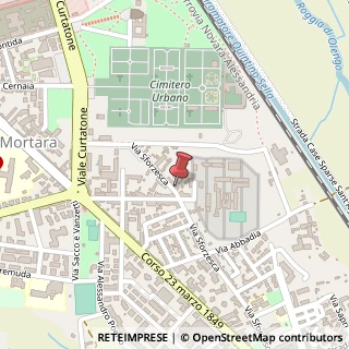 Mappa Via Sforzesca, 43, 28100 Novara, Novara (Piemonte)