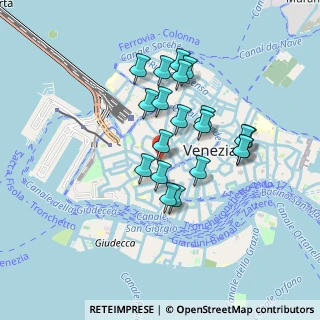 Mappa Crosera, 30123 Venezia VE, Italia (0.7505)