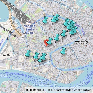 Mappa Calle de la Saoneria, 30123 Venezia VE, Italia (0.495)