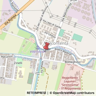 Mappa Piazza Malcontenta, 11, 30034 Mira, Venezia (Veneto)
