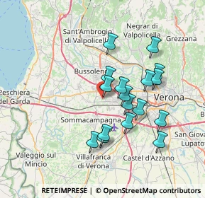 Mappa Via Emilia, 37060 Lugagnano VR, Italia (6.27)