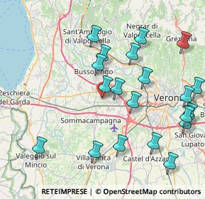 Mappa Via Emilia, 37060 Lugagnano VR, Italia (9.122)