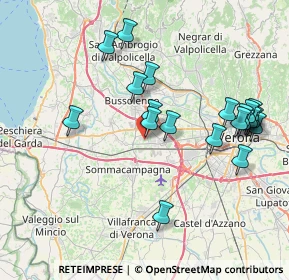 Mappa Via Emilia, 37060 Lugagnano VR, Italia (8.048)